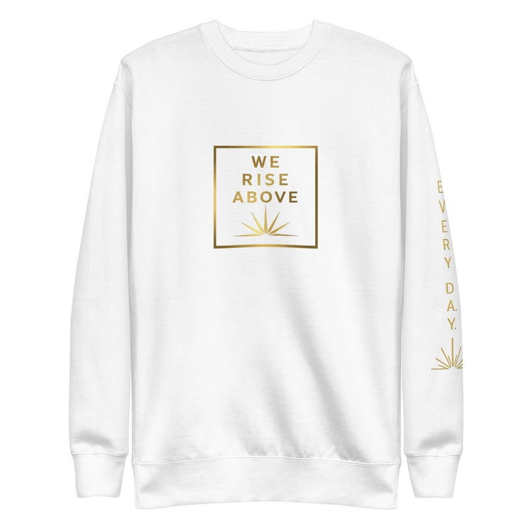 Darkest Nights Crew Sweatshirt | Graphic Streetwear - We Rise Above