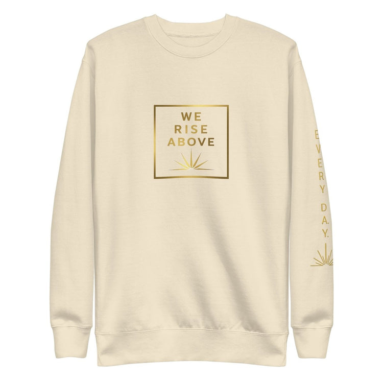 Darkest Nights Crew Sweatshirt | Graphic Streetwear - We Rise Above
