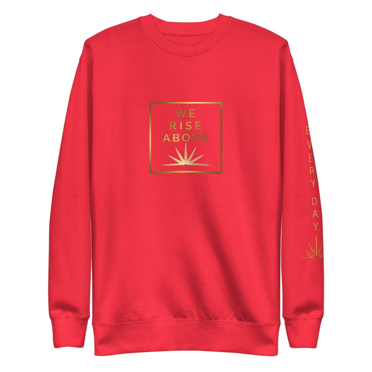 Darkest Nights Crew Sweatshirt | Graphic Streetwear - We Rise Above