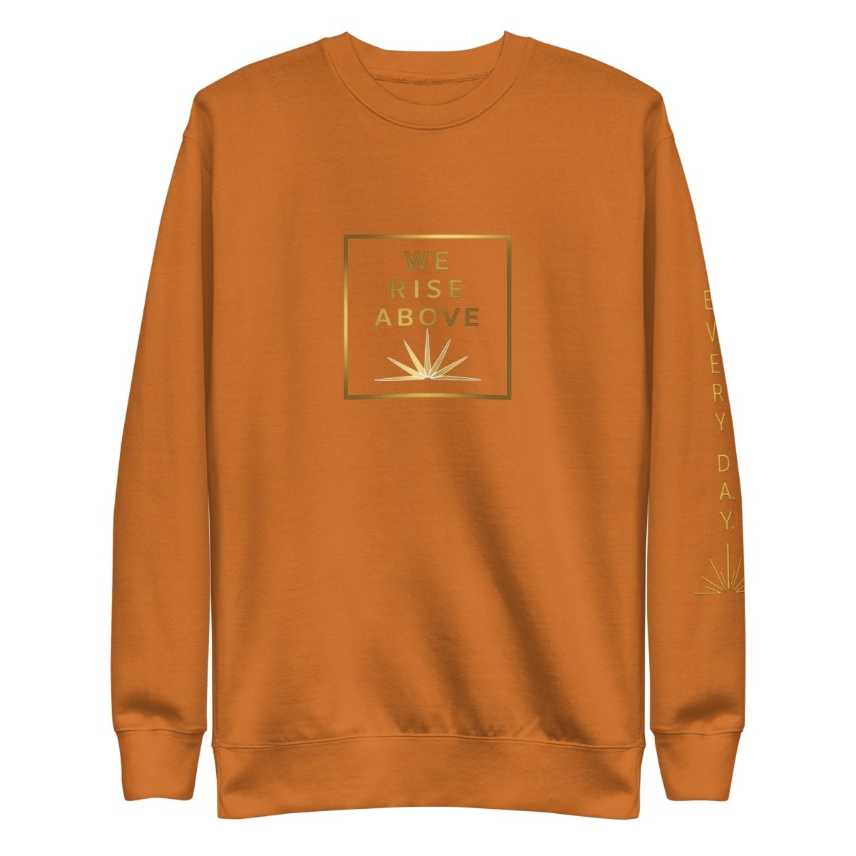 Darkest Nights Crew Sweatshirt | Graphic Streetwear - We Rise Above