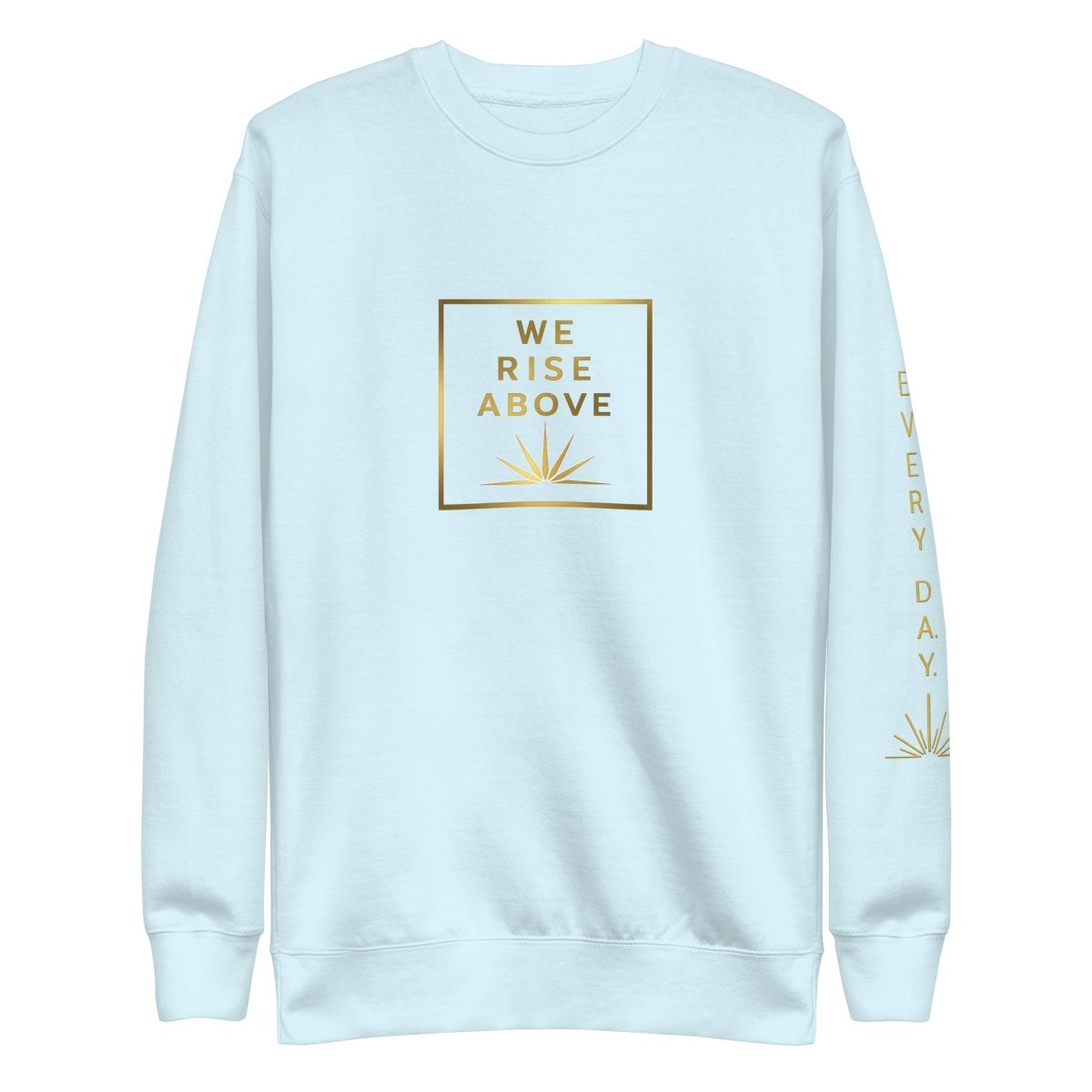 Darkest Nights Crew Sweatshirt | Graphic Streetwear - We Rise Above