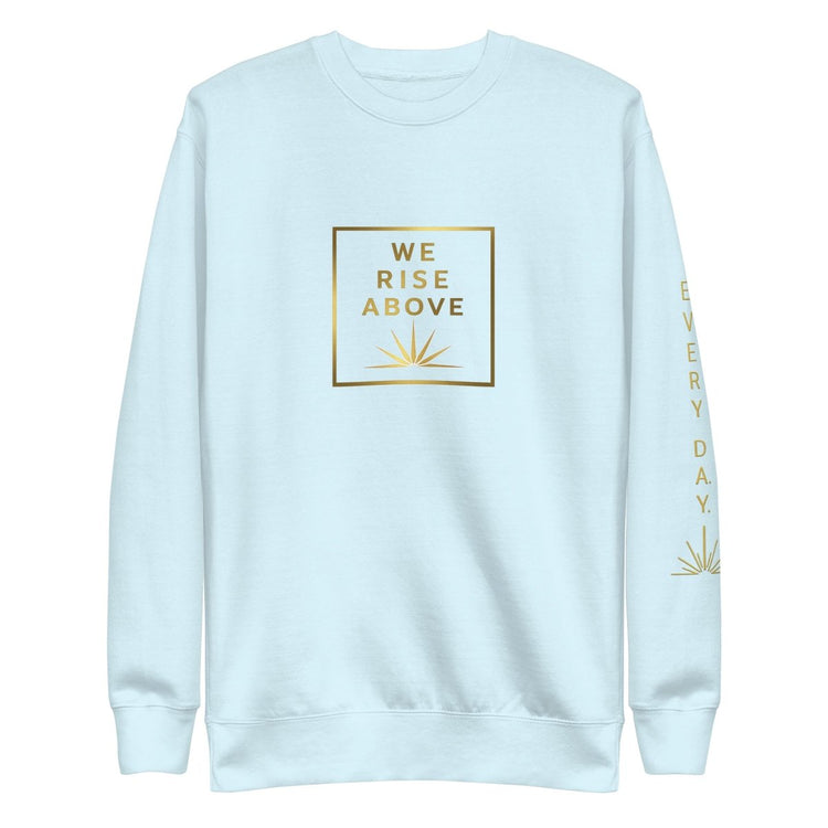 Darkest Nights Crew Sweatshirt | Graphic Streetwear - We Rise Above