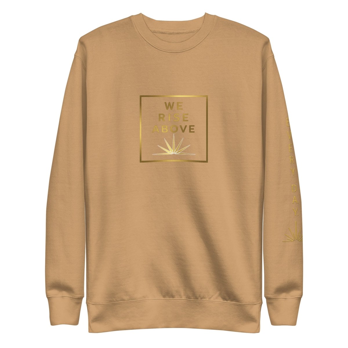 Darkest Nights Crew Sweatshirt | Graphic Streetwear - We Rise Above