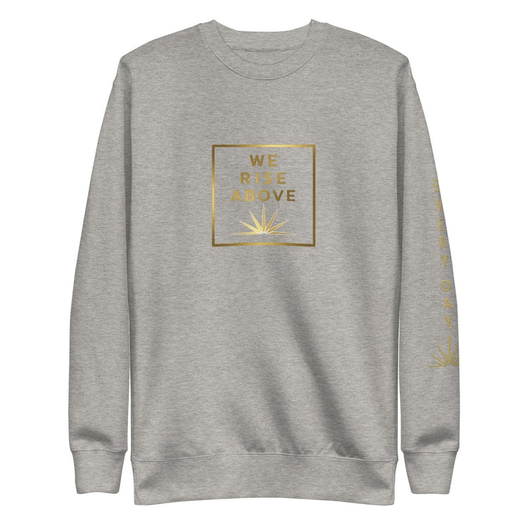 Darkest Nights Crew Sweatshirt | Graphic Streetwear - We Rise Above