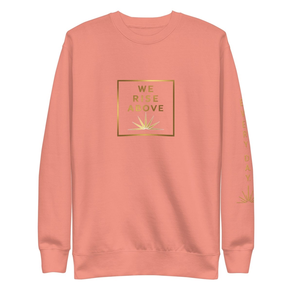 Darkest Nights Crew Sweatshirt | Graphic Streetwear - We Rise Above