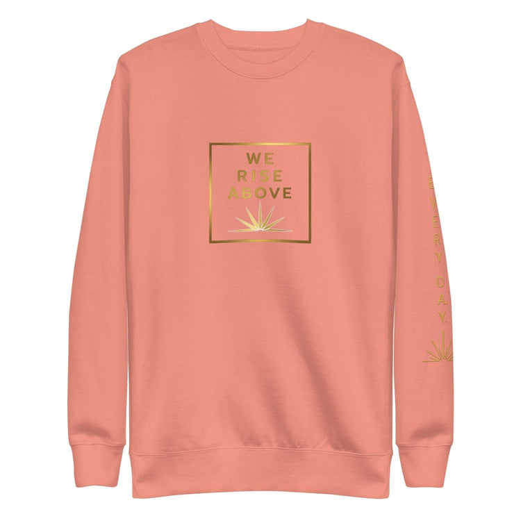 Darkest Nights Crew Sweatshirt | Graphic Streetwear - We Rise Above