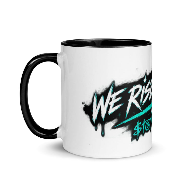 Exclusive STAY FRESCO Ceramic Coffee Mug - We Rise Above