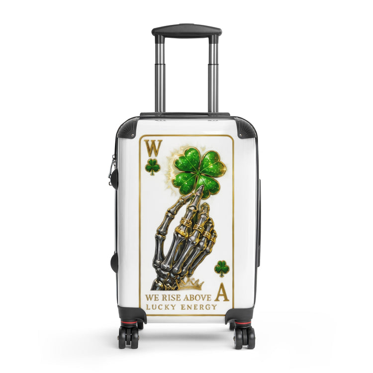 Lucky Energy Hard Shell Suitcase for Everyday Travel - We Rise Above