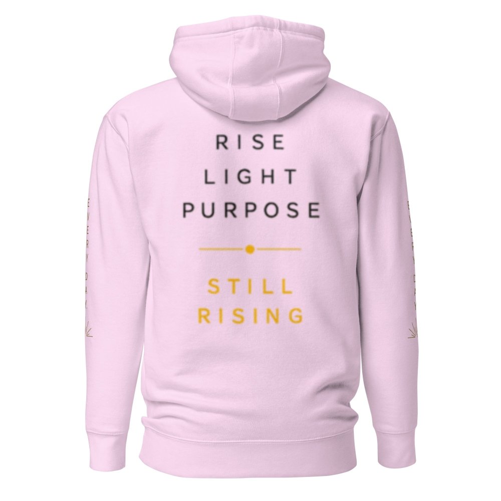 WE RISE ABOVE | Rise Light Purpose Premium Pullover Hoodie - PREZZUREVERSE
