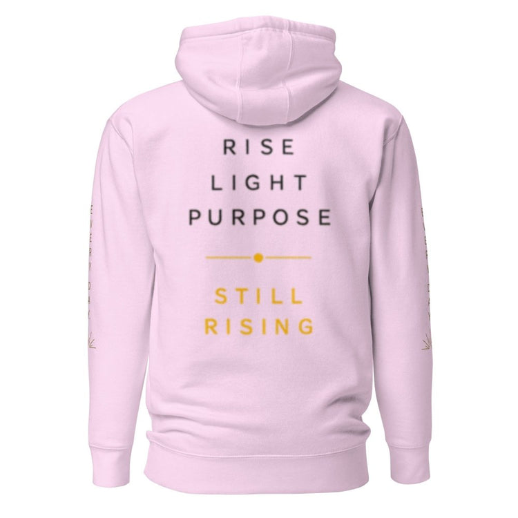 WE RISE ABOVE | Rise Light Purpose Premium Pullover Hoodie - PREZZUREVERSE