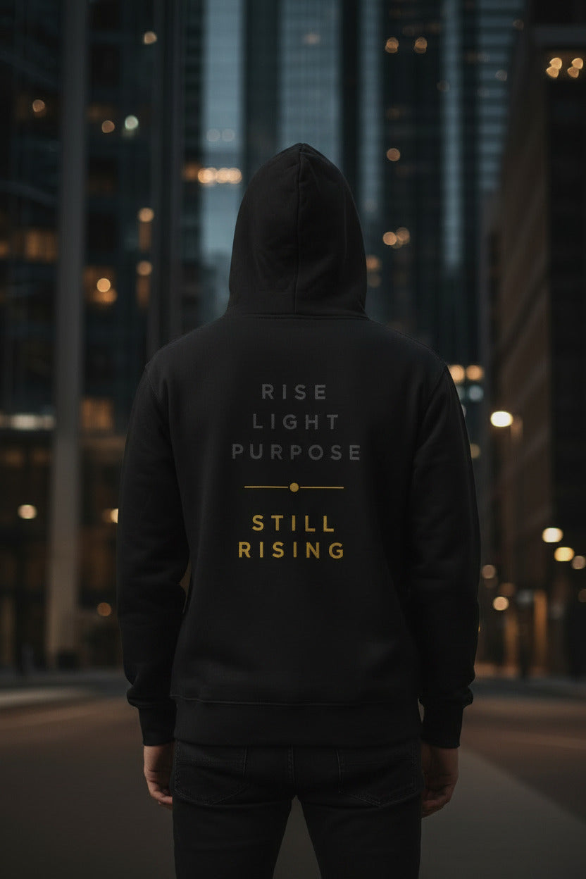 WE RISE ABOVE | Rise Light Purpose Premium Pullover Hoodie - We Rise Above