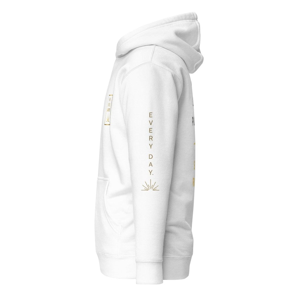 WE RISE ABOVE | Rise Light Purpose Premium Pullover Hoodie - PREZZUREVERSE