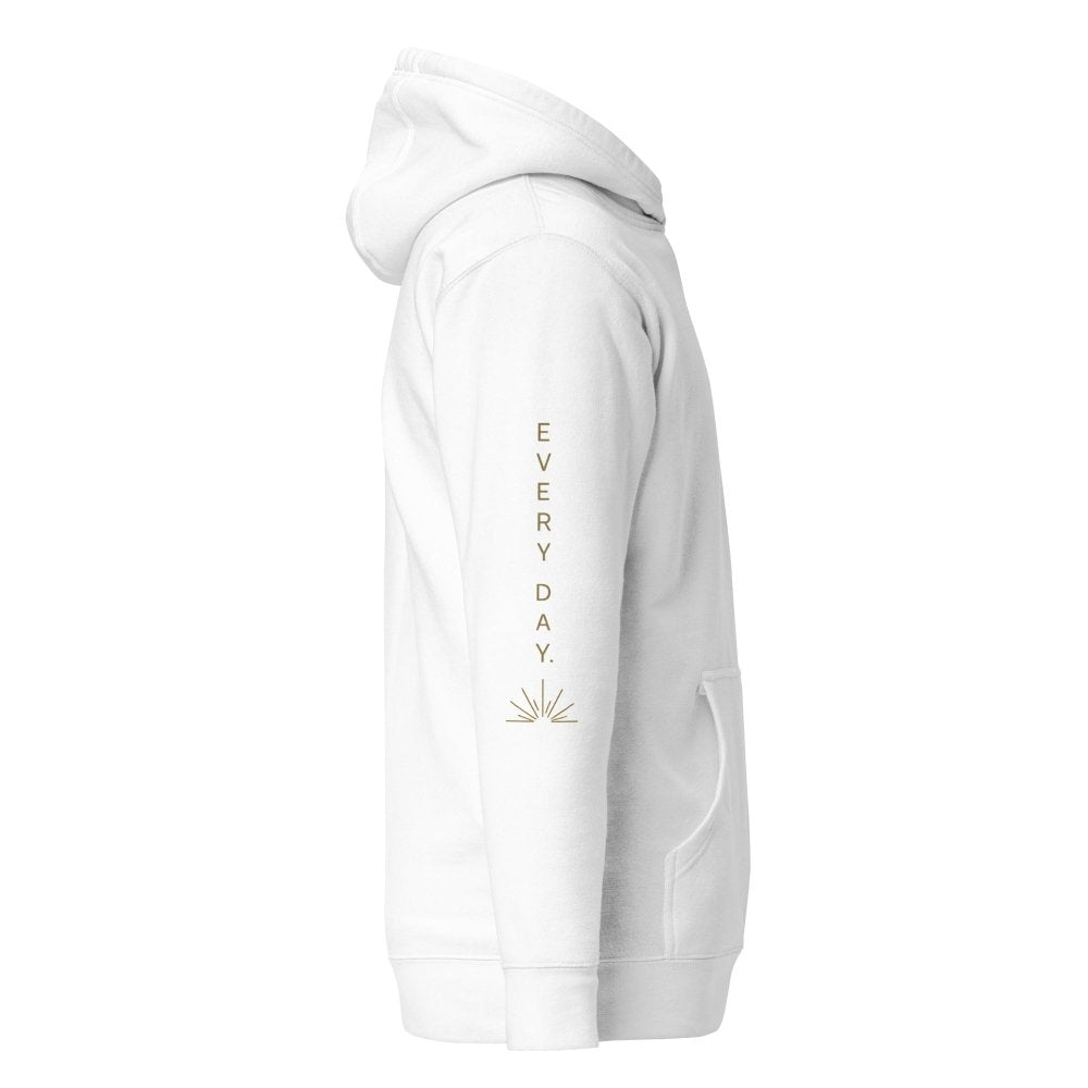 WE RISE ABOVE | Rise Light Purpose Premium Pullover Hoodie - PREZZUREVERSE