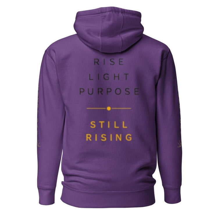 WE RISE ABOVE | Rise Light Purpose Premium Pullover Hoodie - PREZZUREVERSE