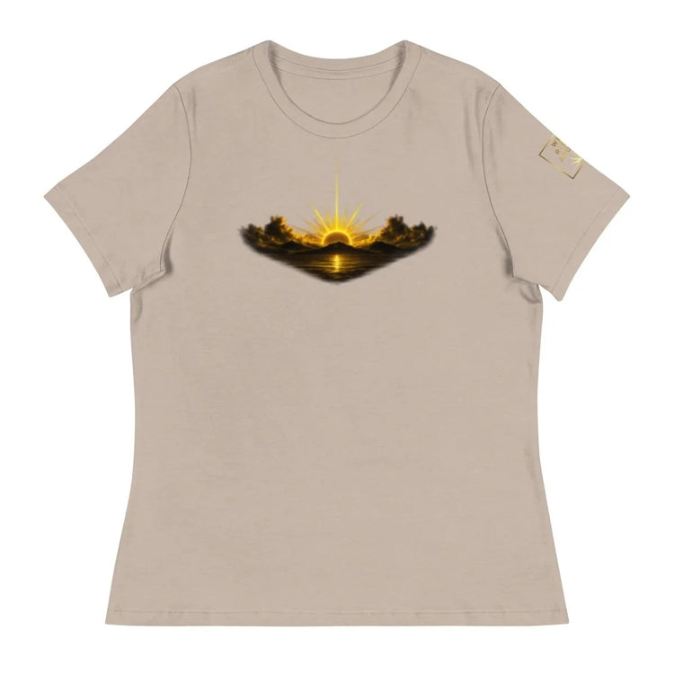Rise Up Sunshine Women's Tee | Positive Graphic T-Shirt - We Rise Above