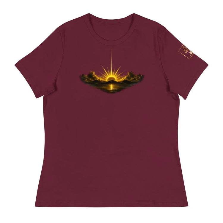 Rise Up Sunshine Women's Tee | Positive Graphic T-Shirt - We Rise Above