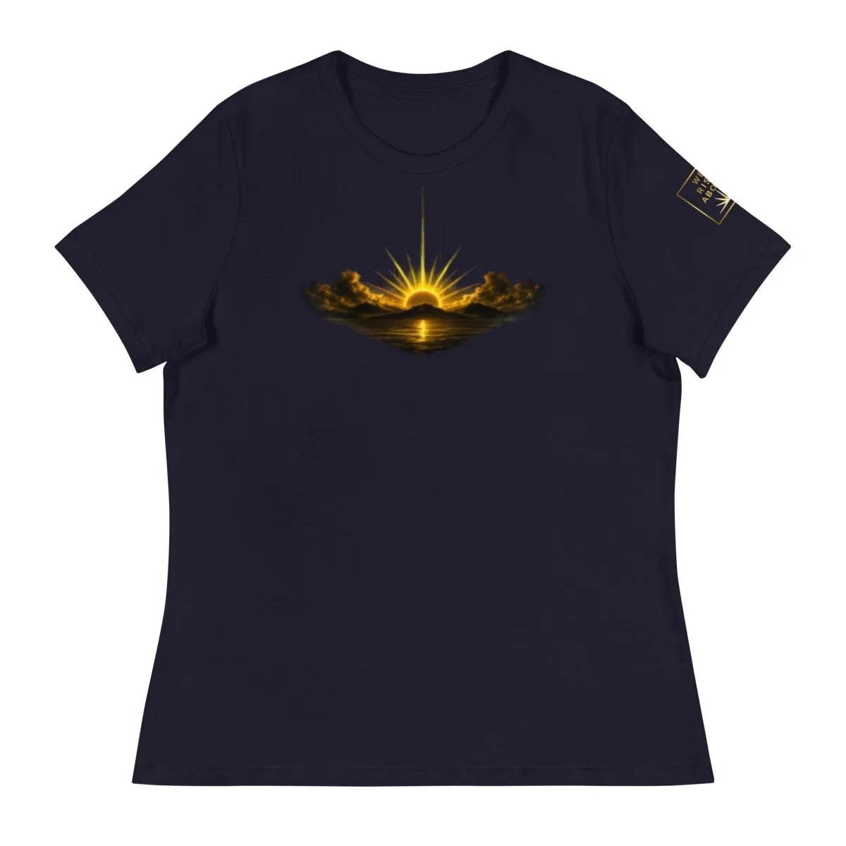 Rise Up Sunshine Women's Tee | Positive Graphic T-Shirt - We Rise Above