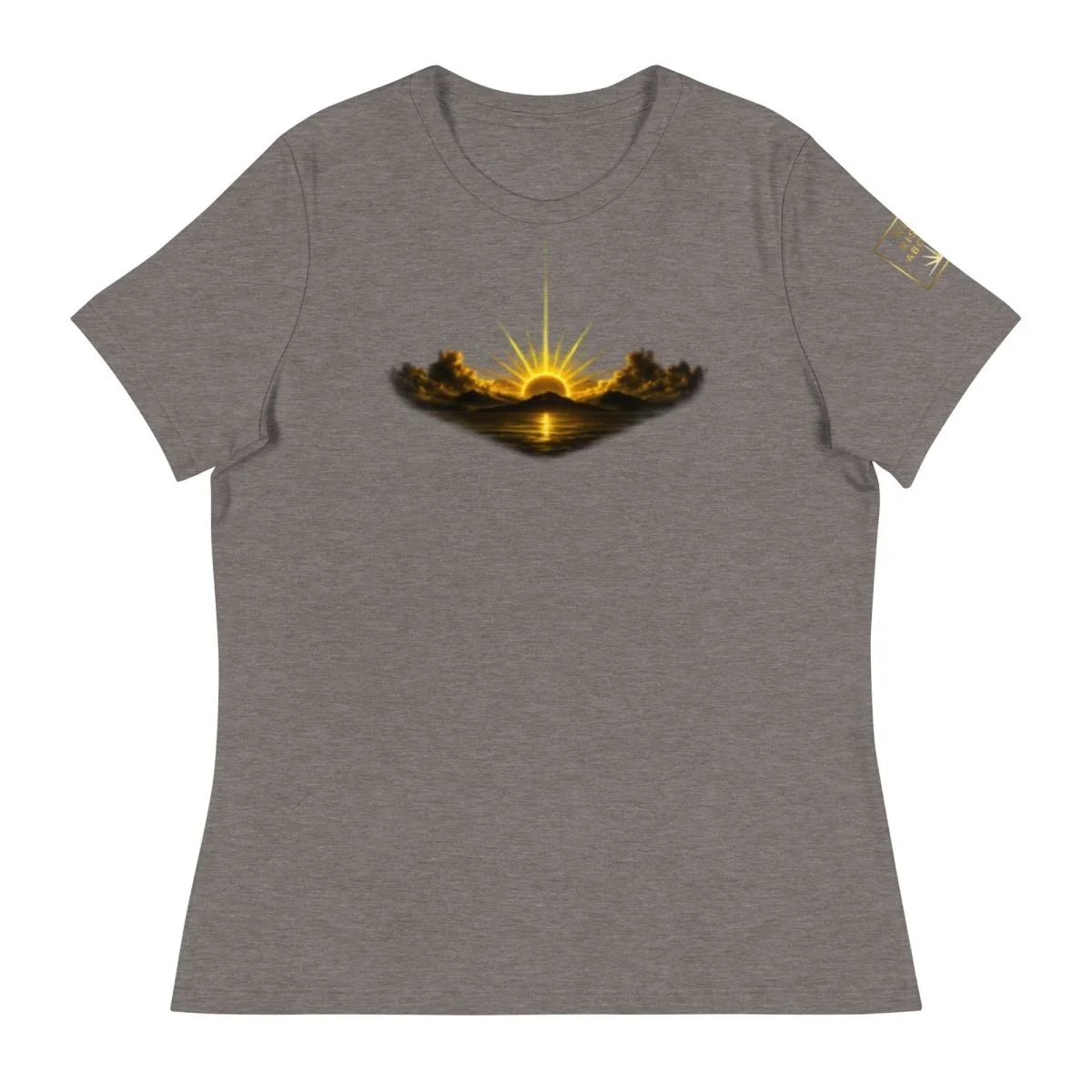 Rise Up Sunshine Women's Tee | Positive Graphic T-Shirt - We Rise Above