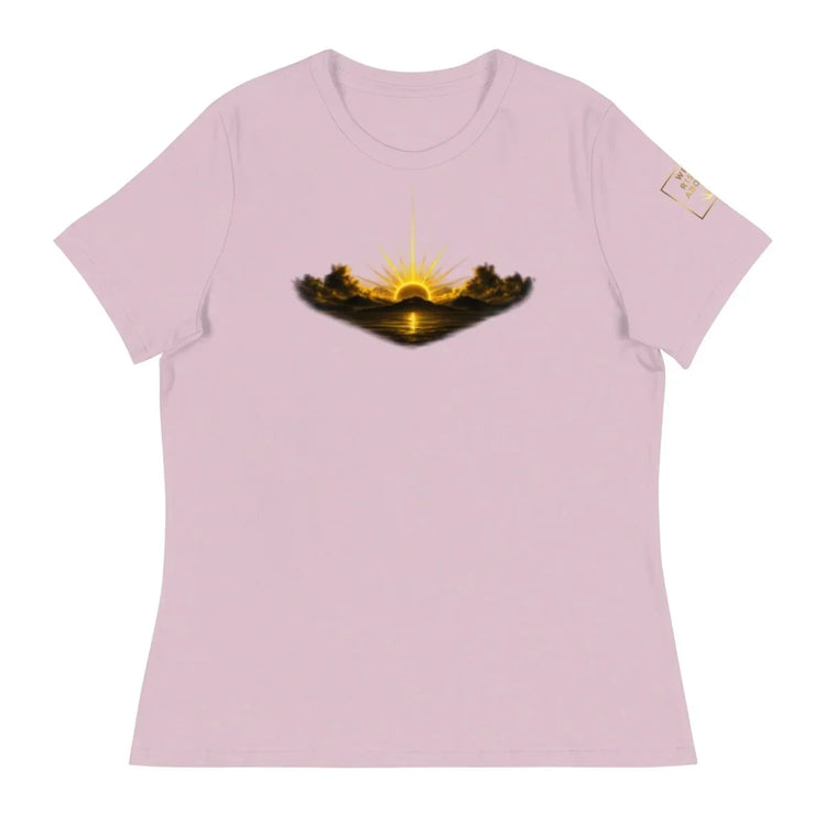 Rise Up Sunshine Women's Tee | Positive Graphic T-Shirt - We Rise Above