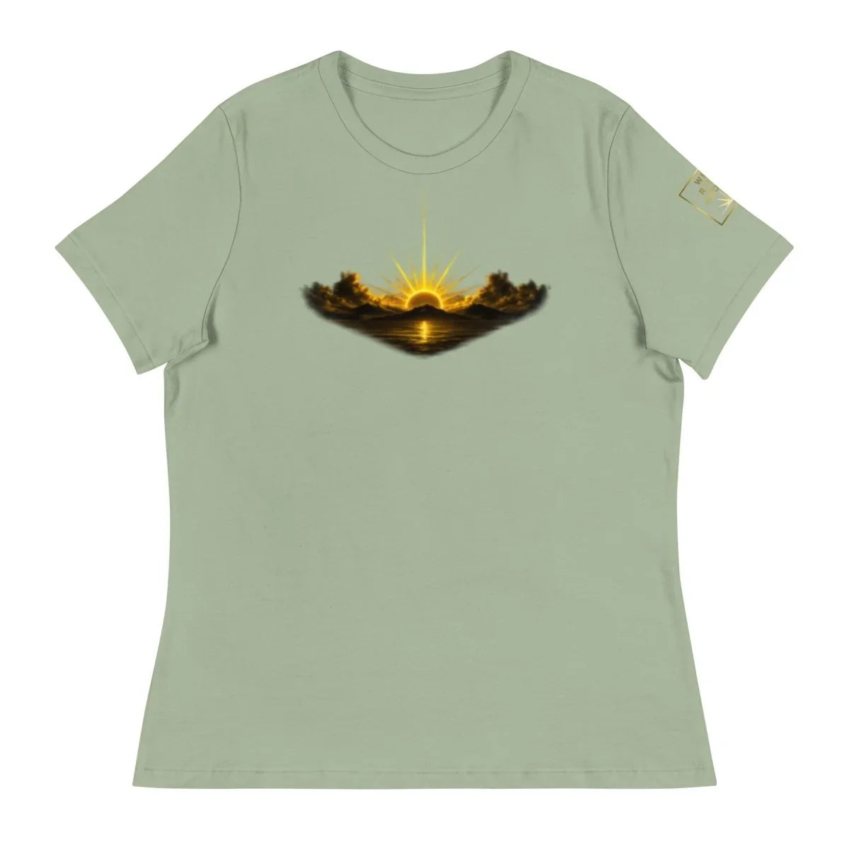 Rise Up Sunshine Women's Tee | Positive Graphic T-Shirt - We Rise Above