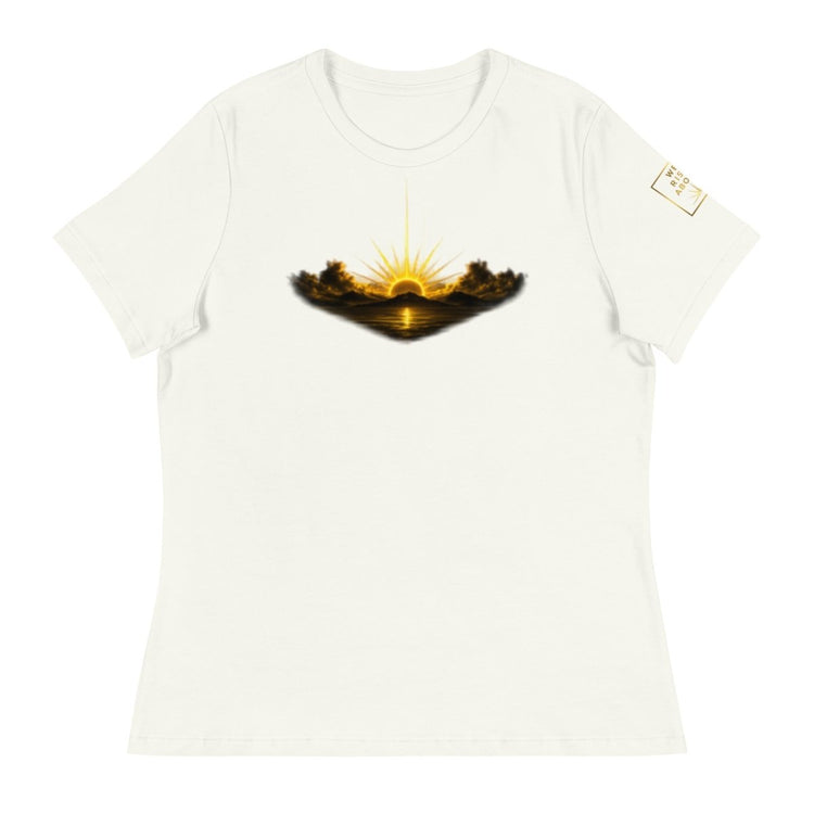 Rise Up Sunshine Women's Tee | Positive Graphic T-Shirt - We Rise Above