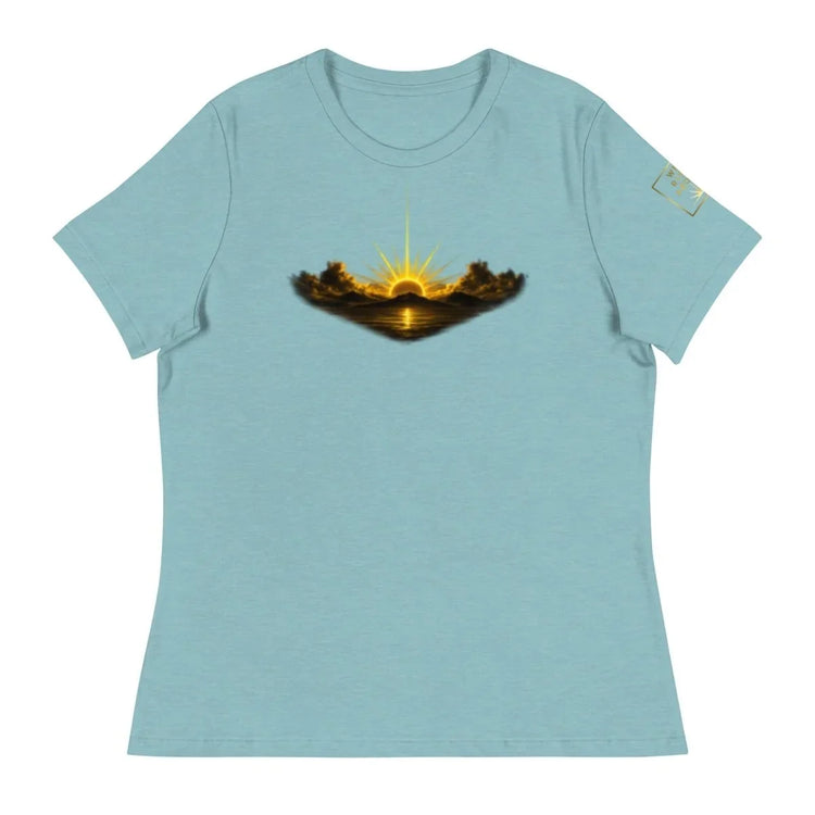 Rise Up Sunshine Women's Tee | Positive Graphic T-Shirt - We Rise Above