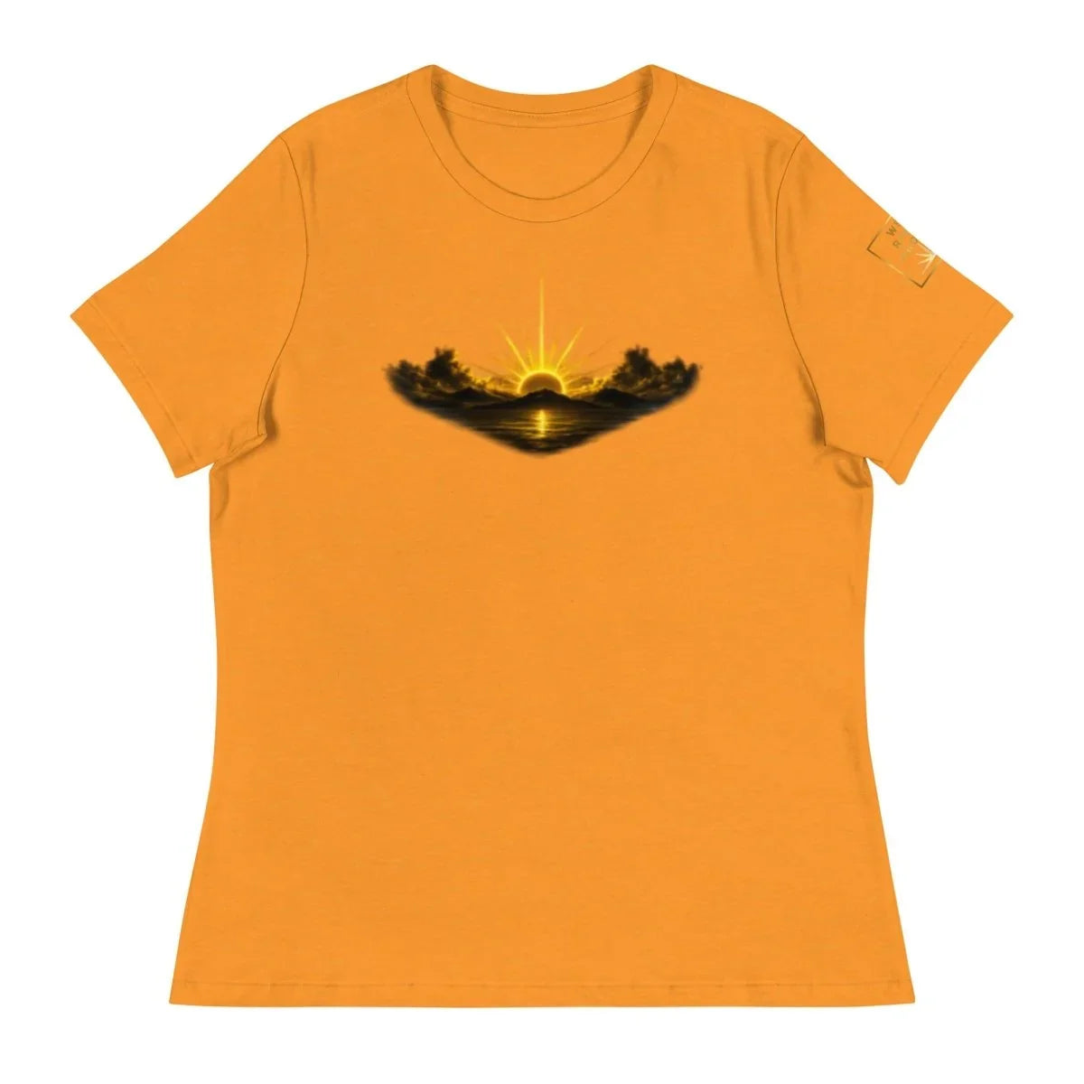 Rise Up Sunshine Women's Tee | Positive Graphic T-Shirt - We Rise Above