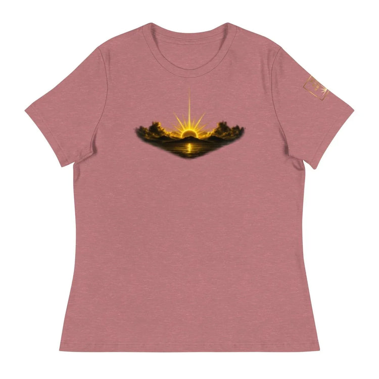 Rise Up Sunshine Women's Tee | Positive Graphic T-Shirt - We Rise Above