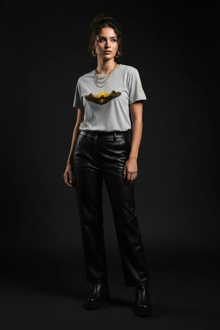 Rise Up Sunshine Women's Tee | Positive Graphic T-Shirt - We Rise Above