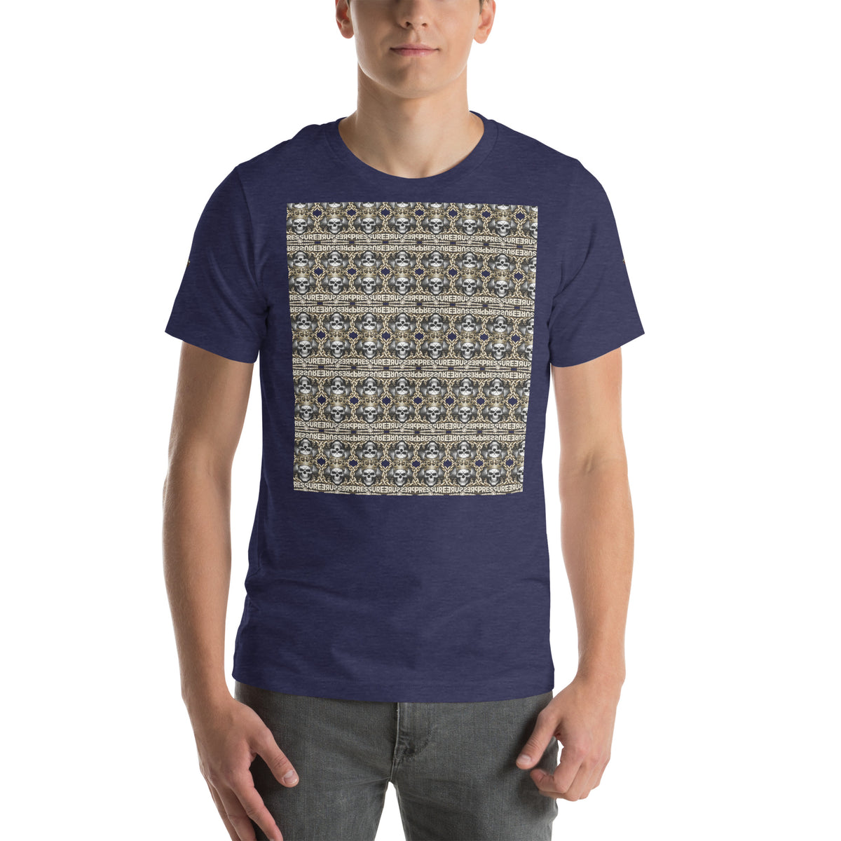 Skull Chainz Gang Soft Tee | Streetwear Graphic Tee - PREZZUREVERSE