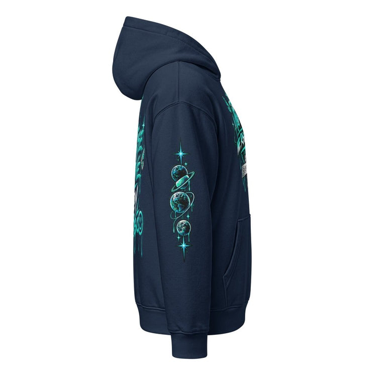 STAY FRESCO Oversized Heavyweight Hoodie - We Rise Above