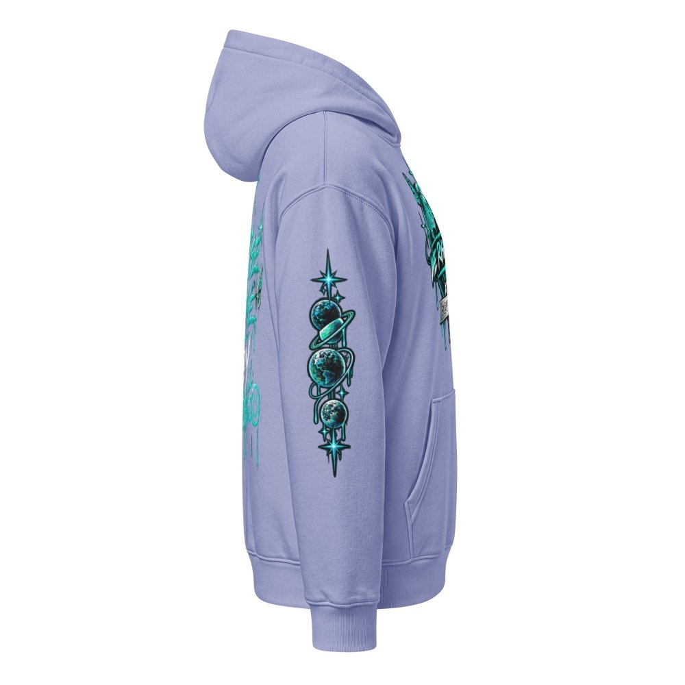 STAY FRESCO Oversized Heavyweight Hoodie - PREZZUREVERSE
