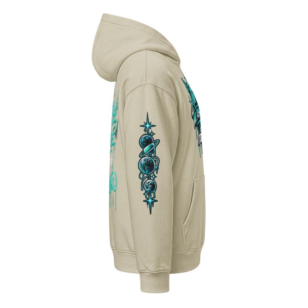 STAY FRESCO Oversized Heavyweight Hoodie - PREZZUREVERSE