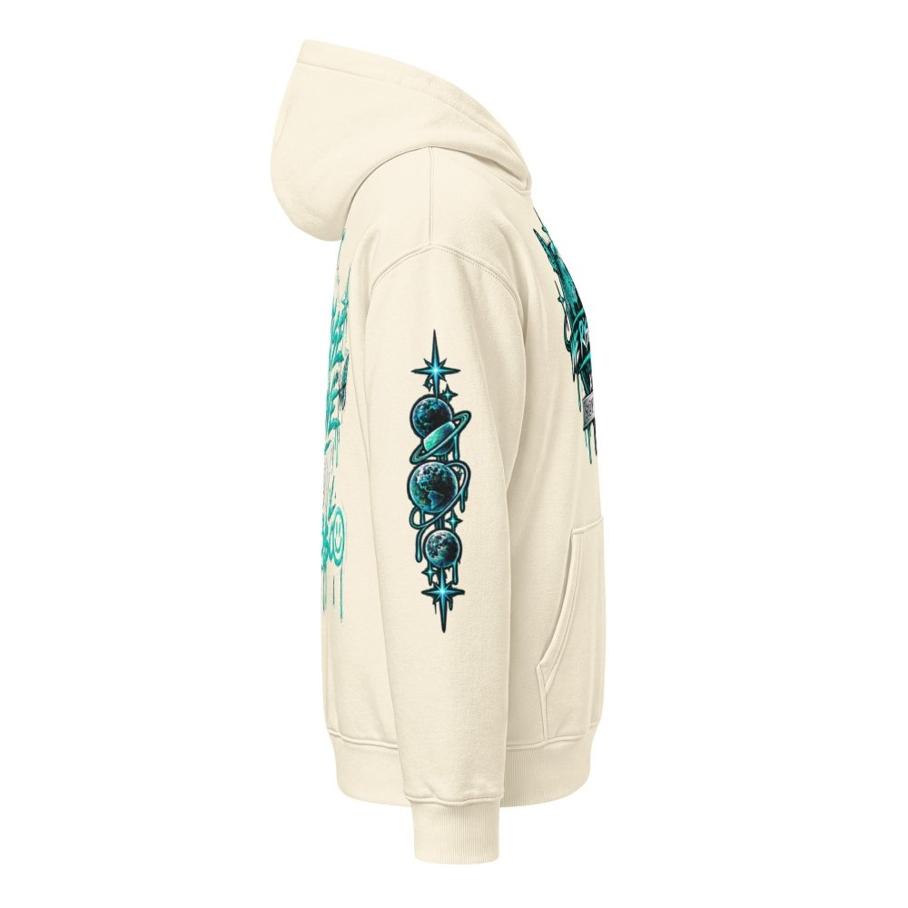 STAY FRESCO Oversized Heavyweight Hoodie - PREZZUREVERSE