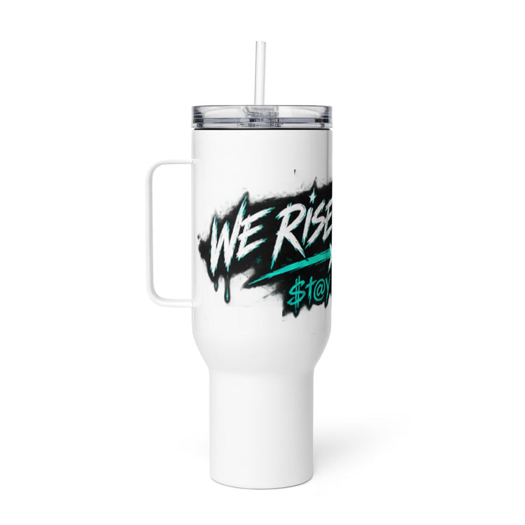STAY FRESCO Travel Mug for Coffee PREMIUM Tumbler - We Rise Above