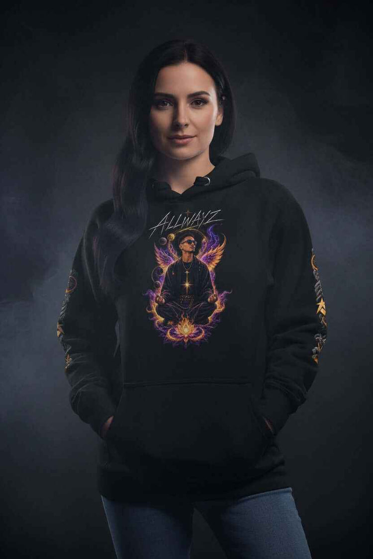 Meditation Unisex Hoodie for Mindfulness and Zen Wear - We Rise Above