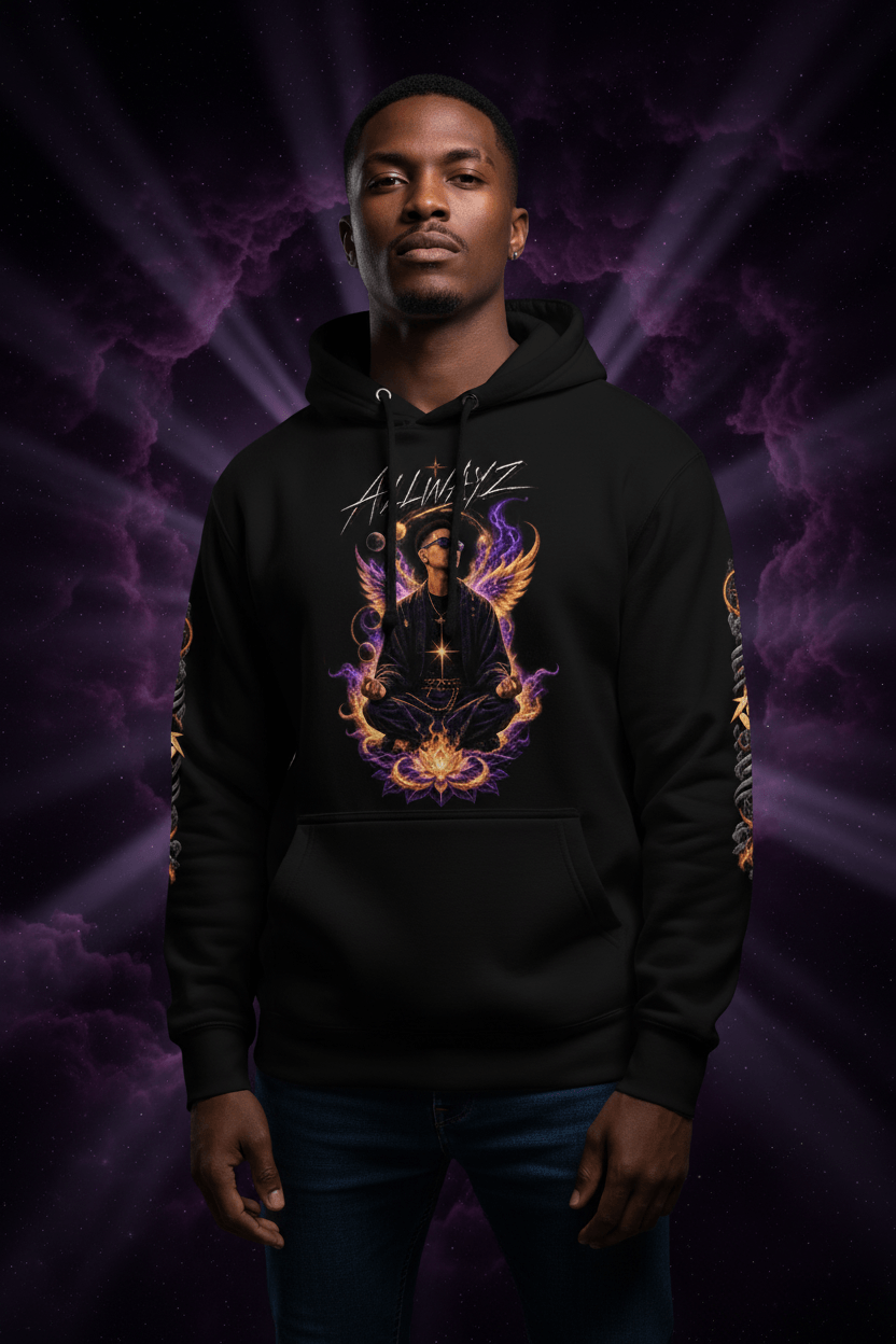 Meditation Unisex Hoodie for Mindfulness and Zen Wear - We Rise Above