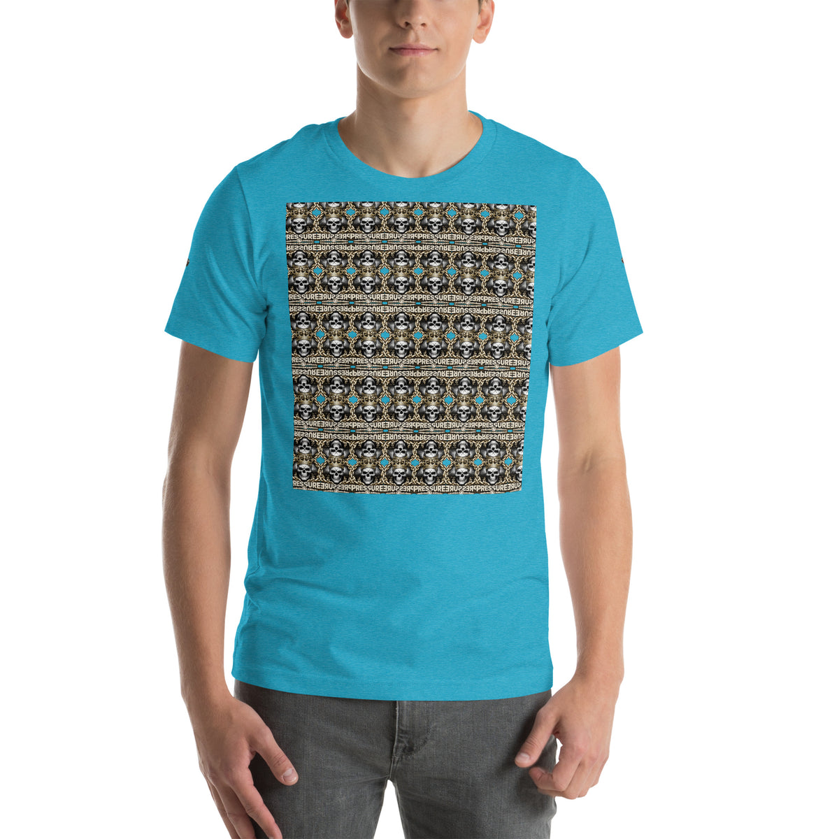 Skull Chainz Gang Soft Tee | Streetwear Graphic Tee - PREZZUREVERSE
