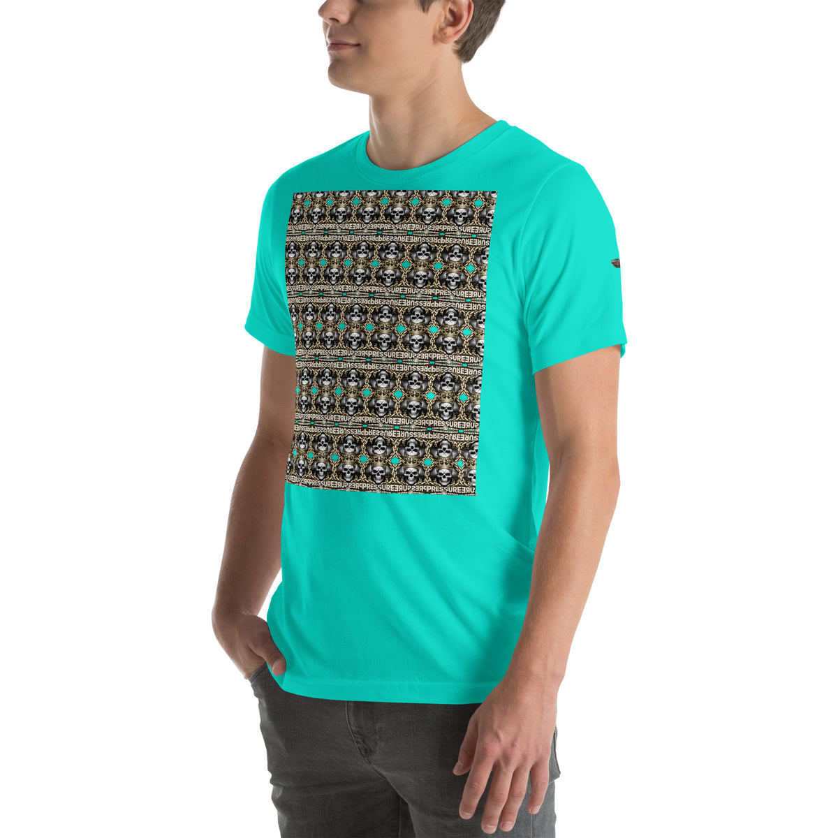 Skull Chainz Gang Soft Tee | Streetwear Graphic Tee - PREZZUREVERSE