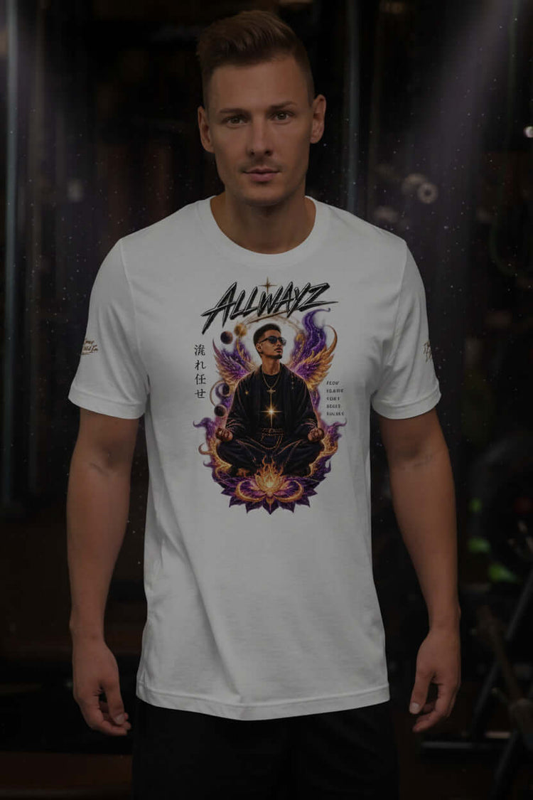 Meditation Unisex T Shirt for Mindfulness and Yoga - We Rise Above