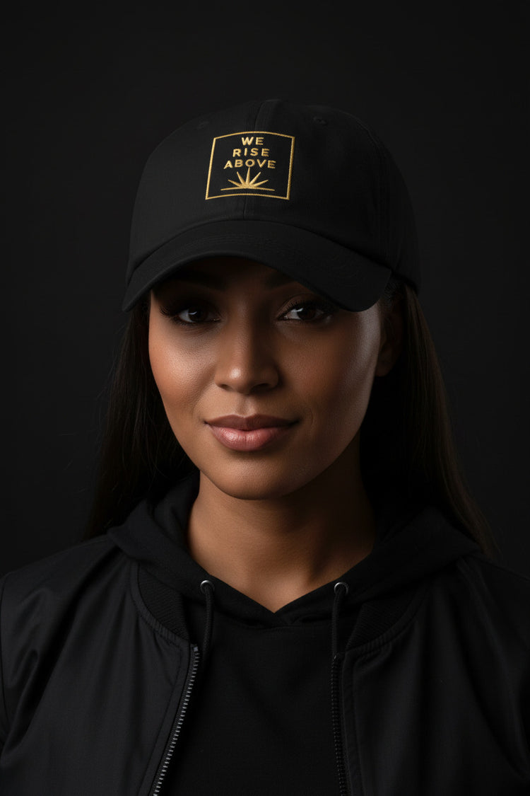 WE RISE ABOVE Classic Dad Hat | Premium Streetwear Cap - We Rise Above