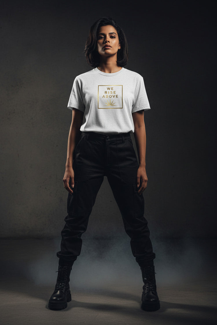 WE RISE ABOVE | Darkest Nights Classic Heavyweight Tee - We Rise Above