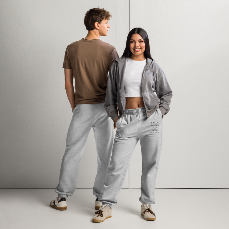 WE RISE ABOVE | Heavyweight Fleece Joggers - We Rise Above