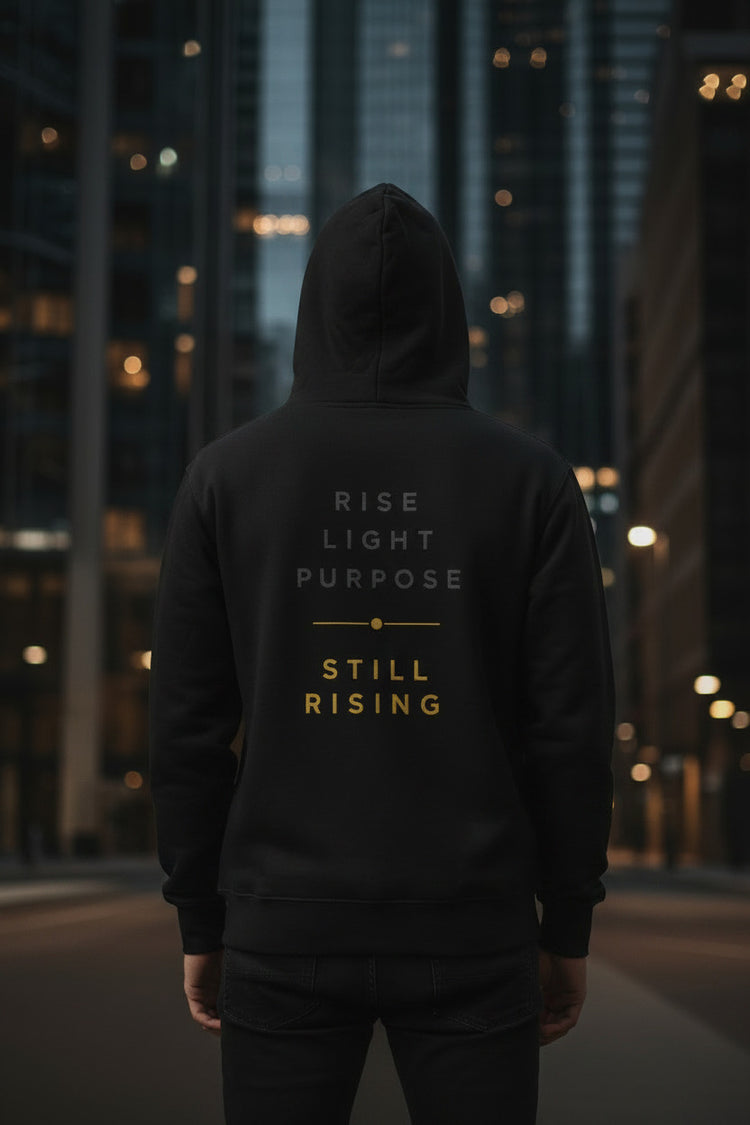 WE RISE ABOVE | Rise Light Purpose Premium Pullover Hoodie - We Rise Above