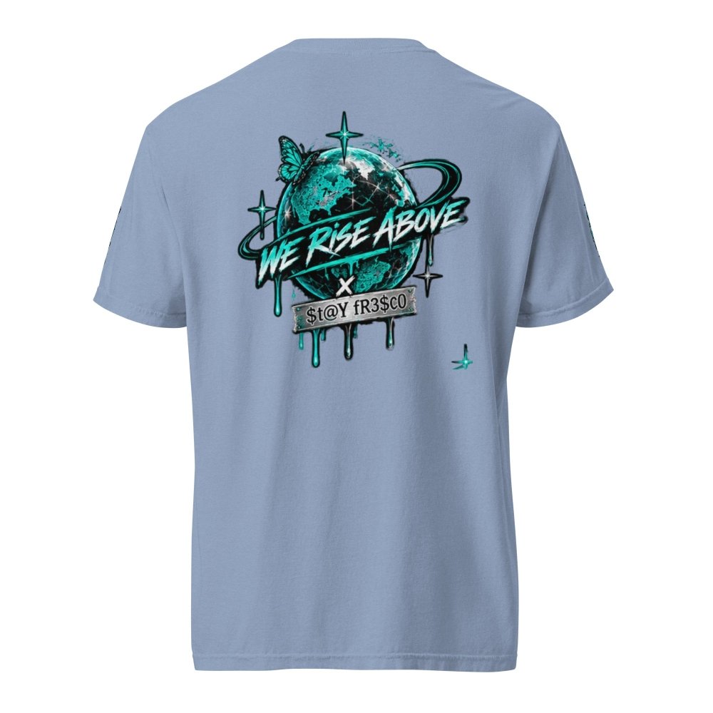 We Rise Above T Y | Heavyweight Oversized Tee - We Rise Above
