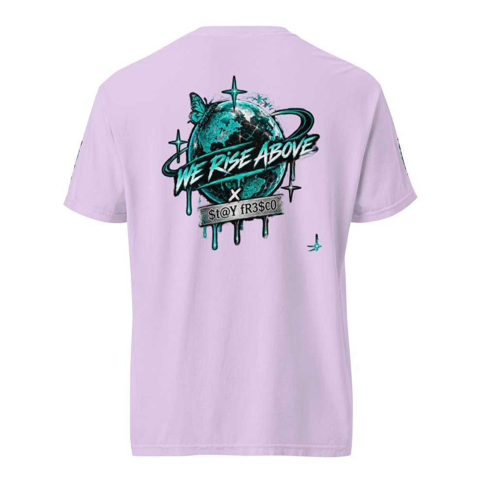 We Rise Above T Y | Heavyweight Oversized Tee - We Rise Above
