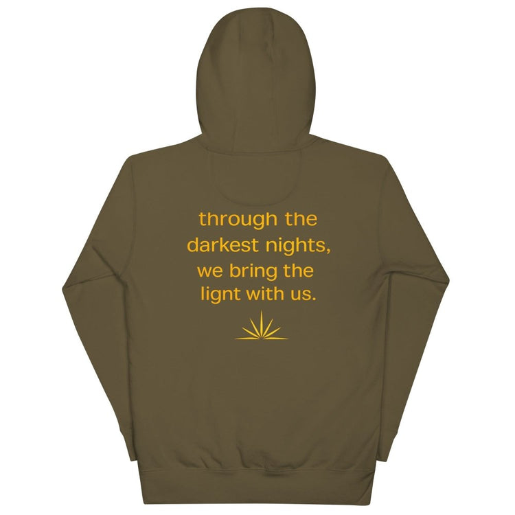 WRA Darkest Nights Heavyweight Unisex Hoodie – Your Essential Layer for Resilience - We Rise Above